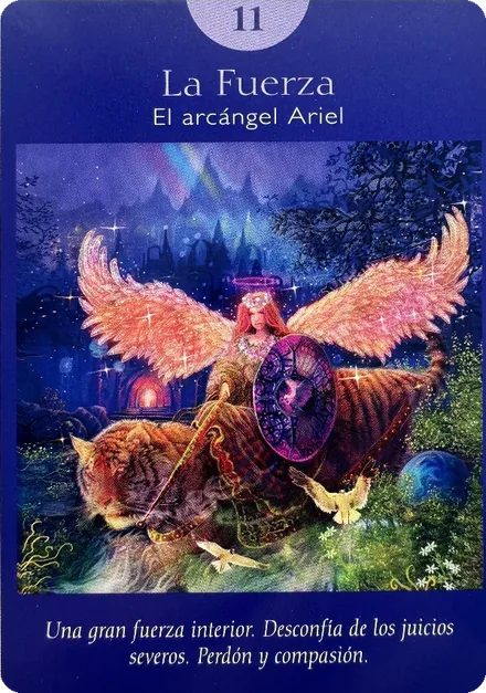 La Fuerza — carta 11 del Tarot Angelical, Arcángel Ariel